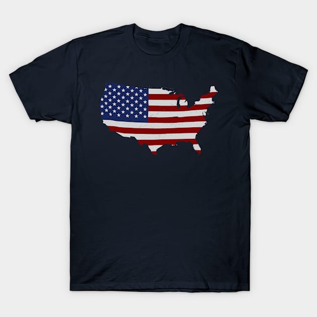 American Pride T-Shirt by Sharkshock